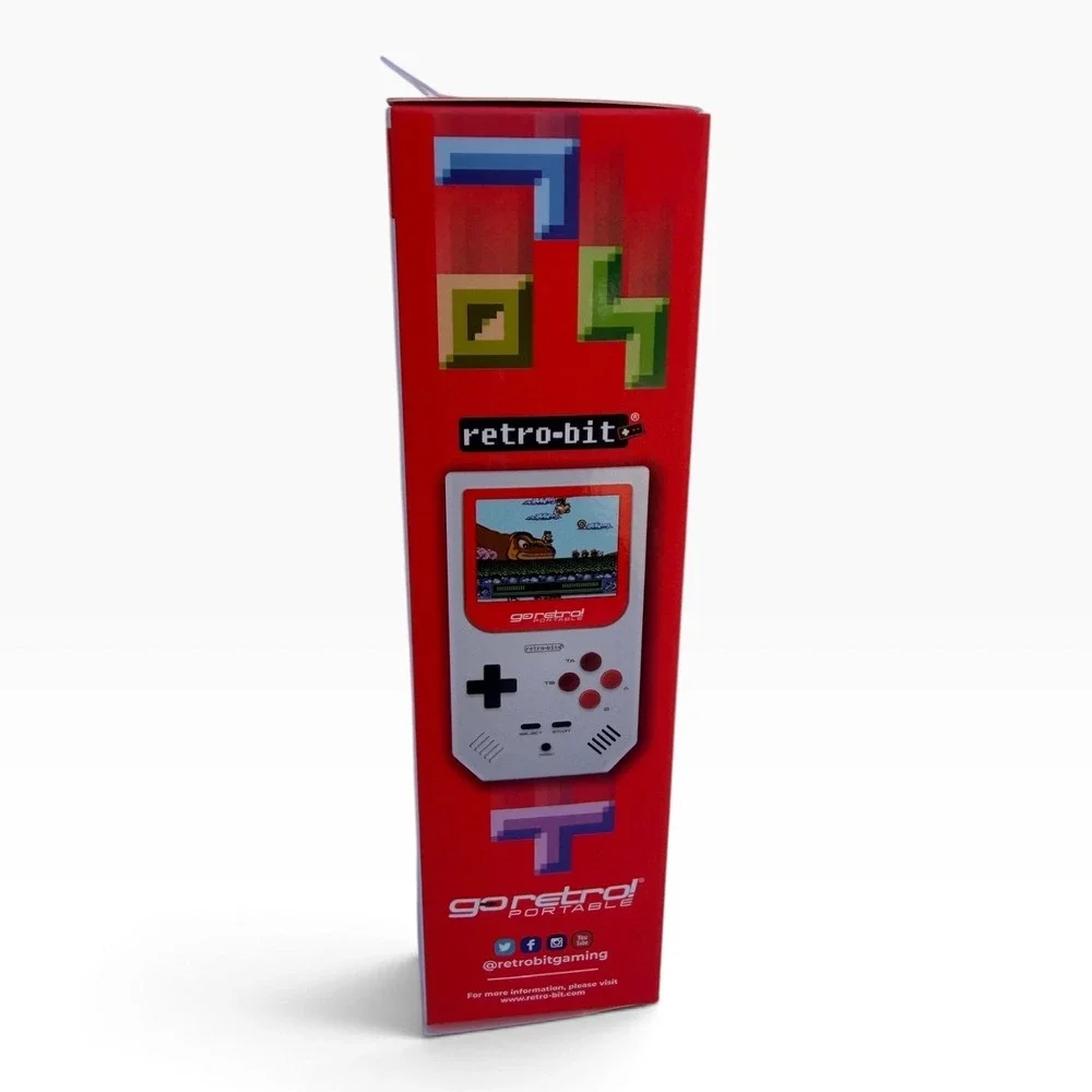 Retro-Bit GoRetro! Portable V1.3 Handheld Gaming Console with 250+ Built-in Game